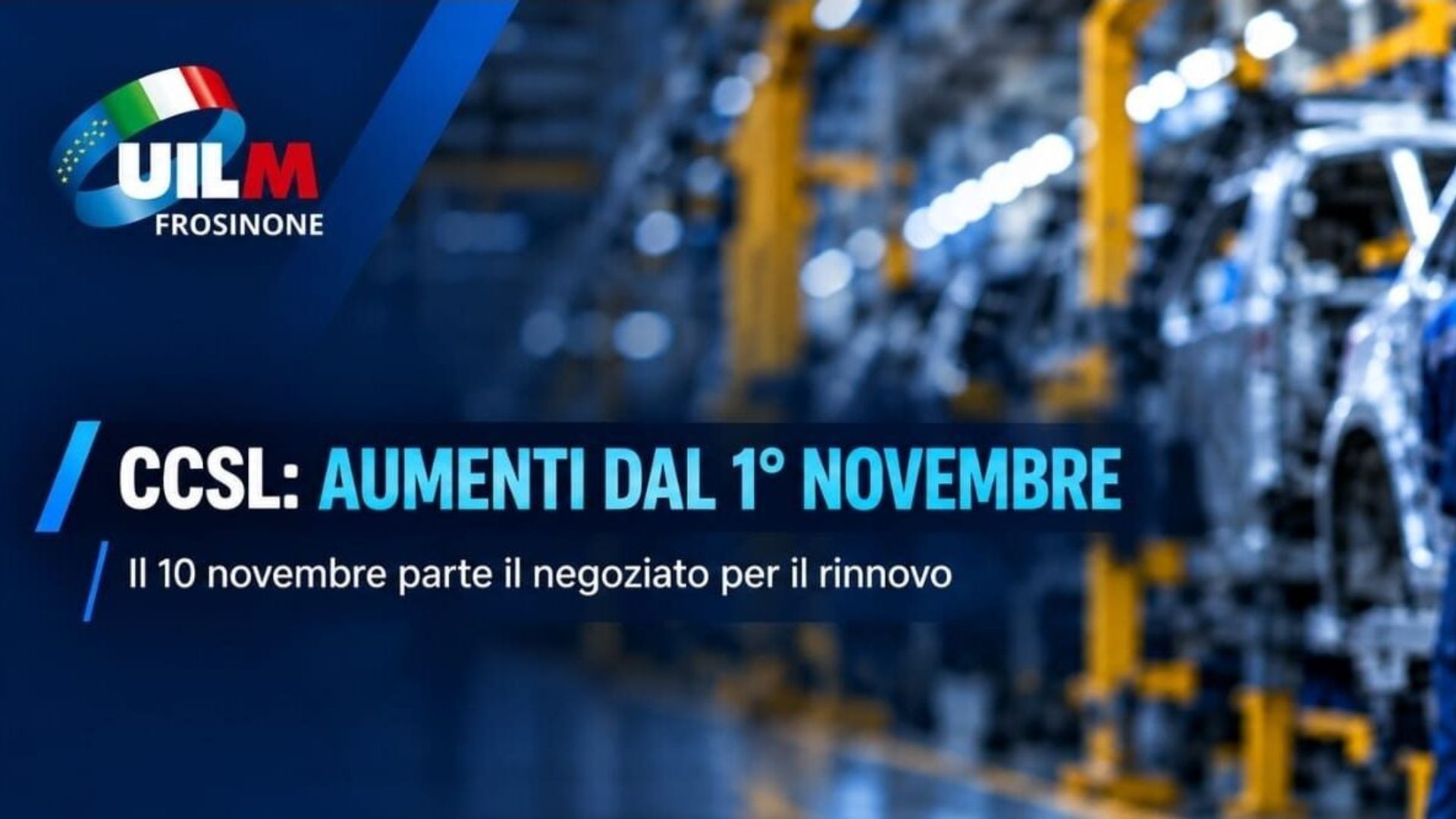 CCSL: DAL 01/11/2026 PARTE L’ULTIMA TRANCHE DI AUMENTI